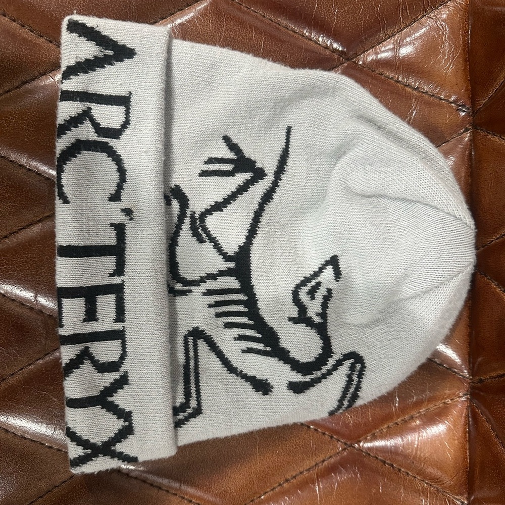 Arc'teryx White Beanie
